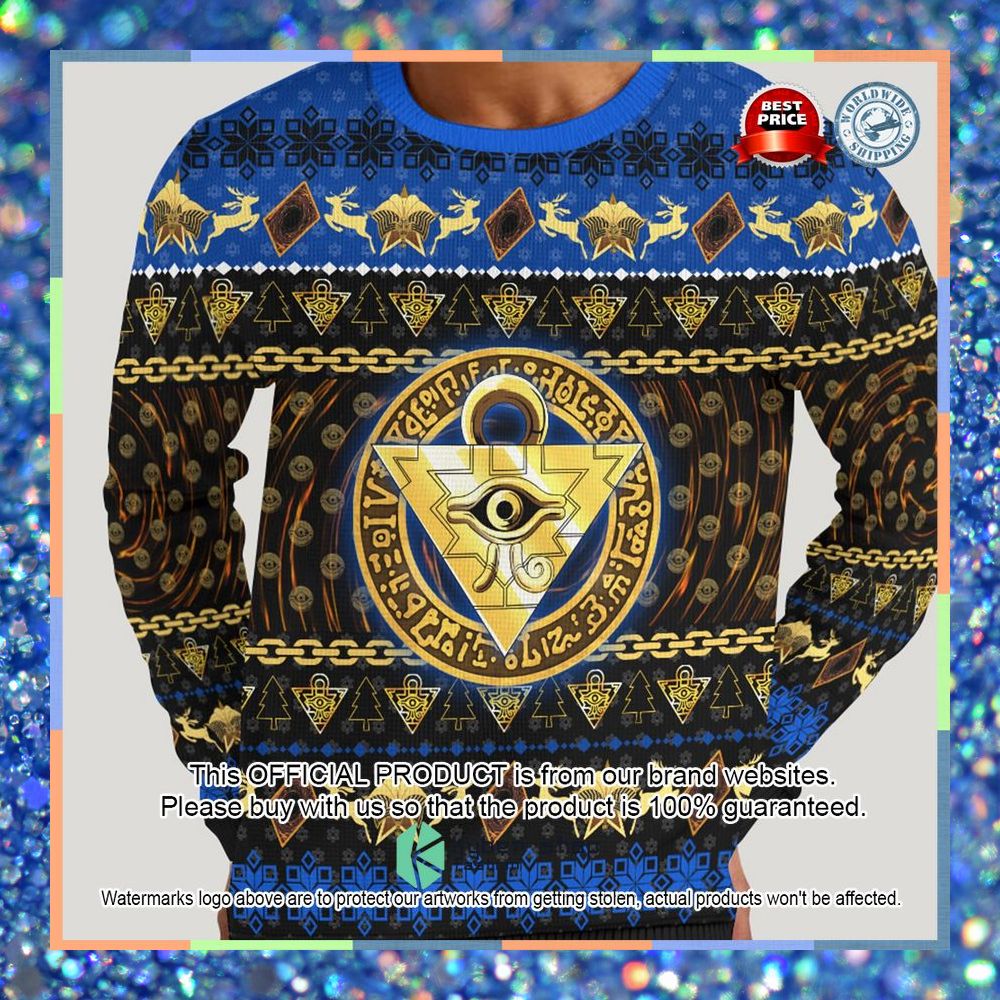 Yu-Gi-Oh Deck The Halls Christmas Sweater 8 Yu-Gi-Oh Deck The Halls Christmas Sweater word1