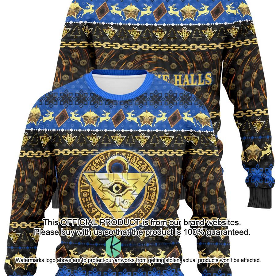 Yu-Gi-Oh Deck The Halls Christmas Sweater 5 Yu-Gi-Oh Deck The Halls Christmas Sweater word1
