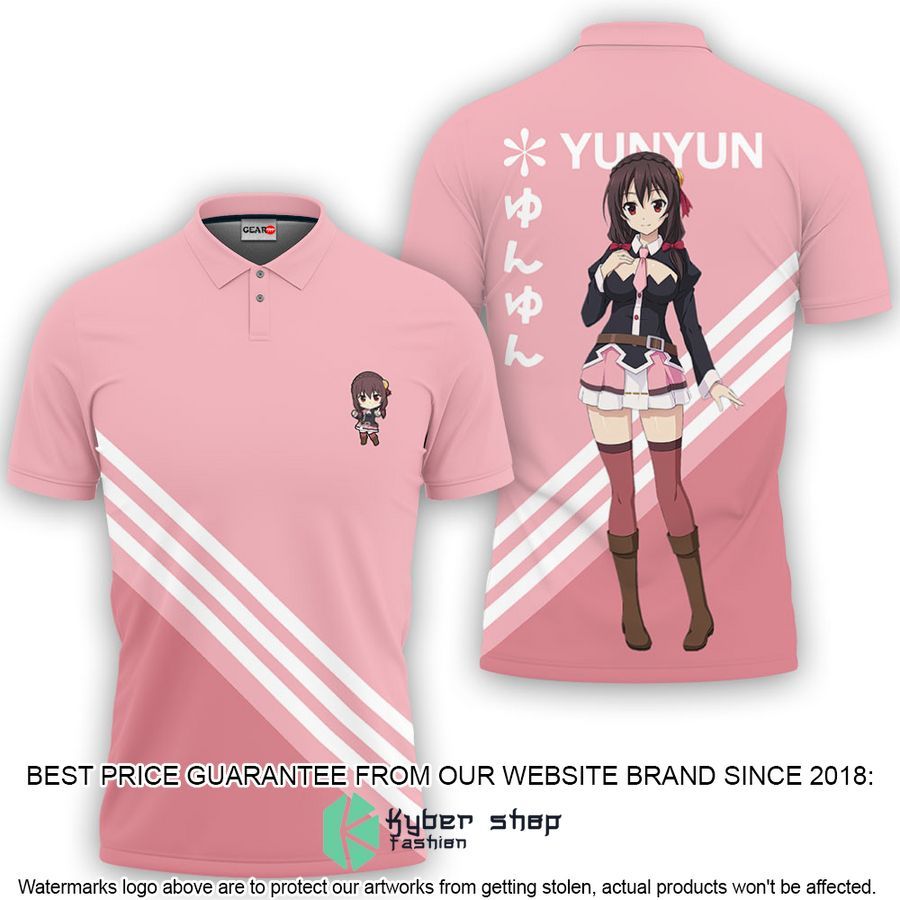 Yunyun KonoSuba Anime Polo Shirt