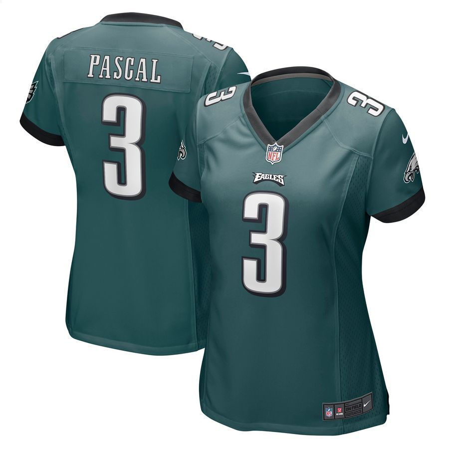 Zach Pascal Philadelphia Eagles Green Football Jersey