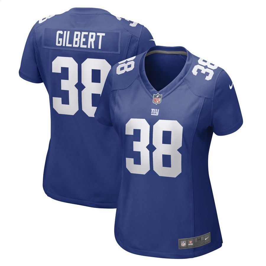 Zyon Gilbert New York Giants Royal Football Jersey 29 Zyon Gilbert New York Giants Royal Football Jersey word3