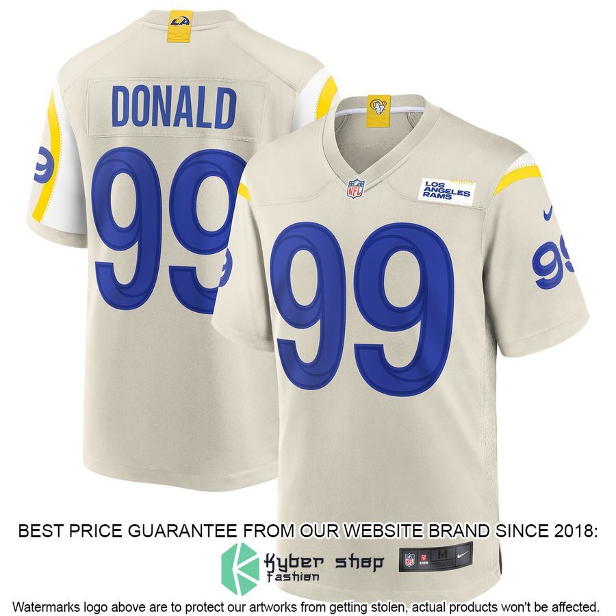 Aaron Donald Los Angeles Rams Bone Football Jersey