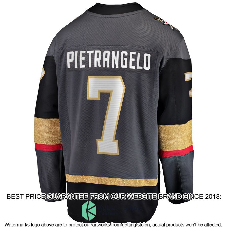 Alex Pietrangelo Vegas Golden Knights Home Premier Gray Hockey Jersey 3 Alex Pietrangelo Vegas Golden Knights Home Premier Gray Hockey Jersey word1