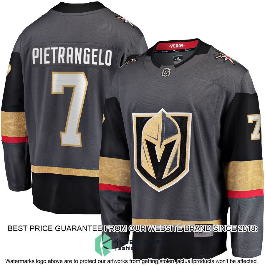 Alex Pietrangelo Vegas Golden Knights Home Premier Gray Hockey Jersey 4 Alex Pietrangelo Vegas Golden Knights Home Premier Gray Hockey Jersey word1