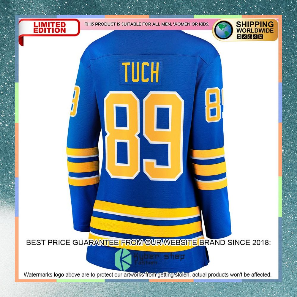 Alex Tuch Buffalo Sabres Women's Royal Hockey Jersey 7 Alex Tuch Buffalo Sabres Women's Royal Hockey Jersey word3
