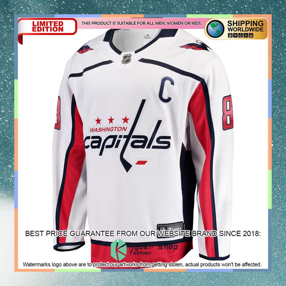 Alexander Ovechkin Washington Capitals White Hockey Jersey 6 Alexander Ovechkin Washington Capitals White Hockey Jersey word2