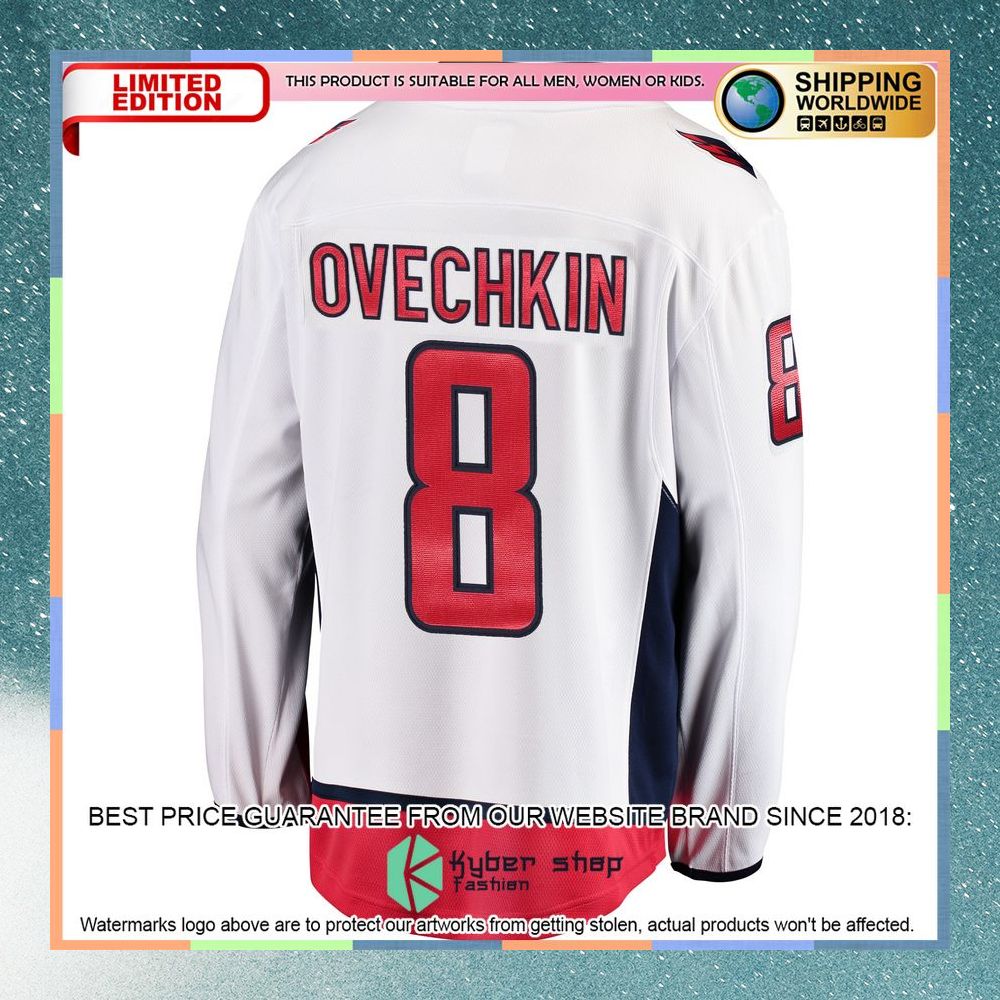 Alexander Ovechkin Washington Capitals White Hockey Jersey 7 Alexander Ovechkin Washington Capitals White Hockey Jersey word2