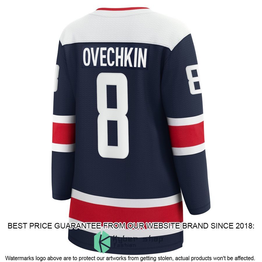 Alexander Ovechkin Washington Capitals Women's 2020-21 Alternate Premier Navy Hockey Jersey 3 Alexander Ovechkin Washington Capitals Women's 2020-21 Alternate Premier Navy Hockey Jersey word2