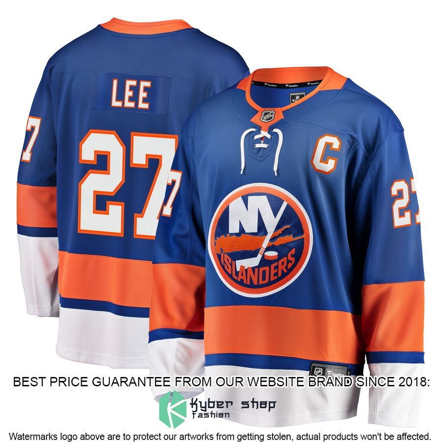Anders Lee New York Islanders Home Premier Royal Hockey Jersey