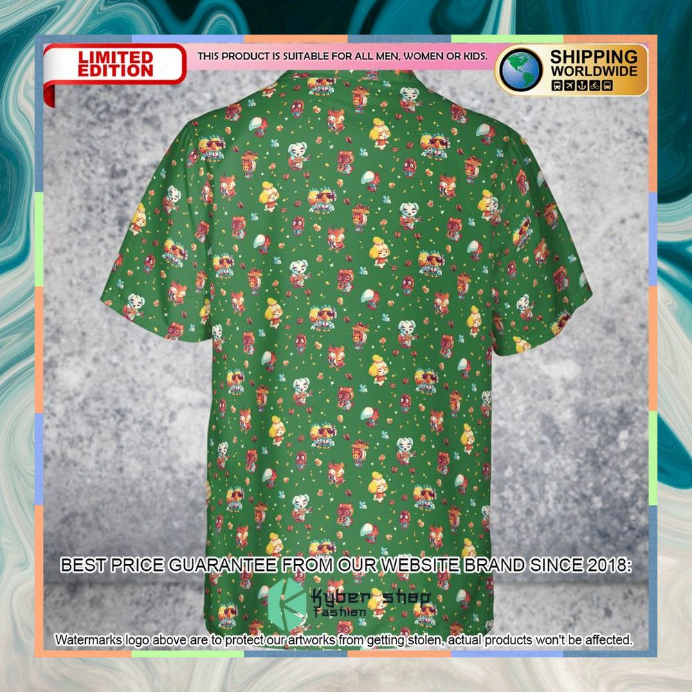 Animal Crossing Pattern Hawaiian Shirt 7 Animal Crossing Pattern Hawaiian Shirt word3