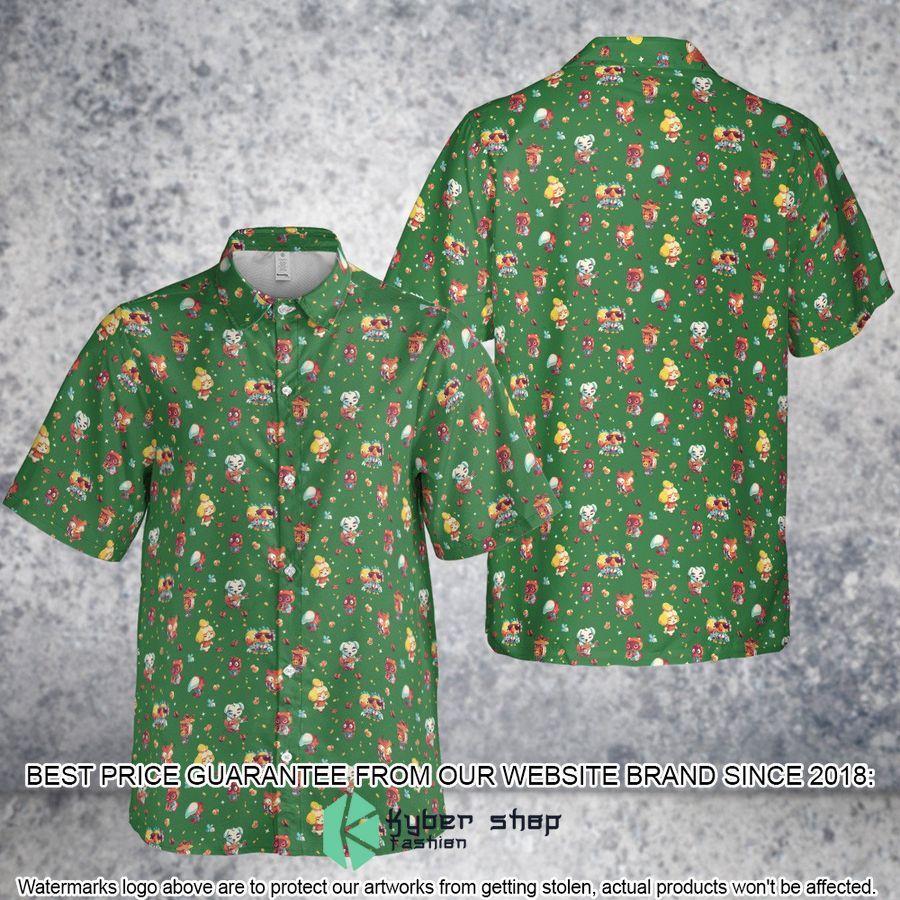 Animal Crossing Pattern Hawaiian Shirt 4 Animal Crossing Pattern Hawaiian Shirt word3