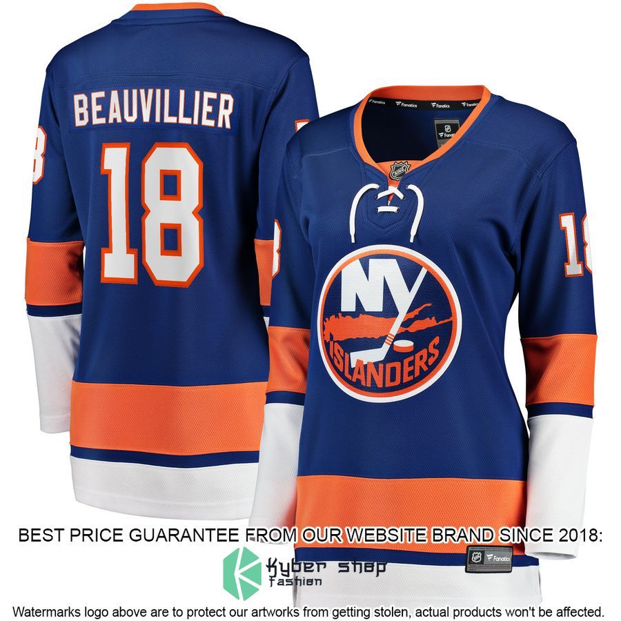 Anthony Beauvillier New York Islanders Women's Royal Hockey Jersey 4 Anthony Beauvillier New York Islanders Women's Royal Hockey Jersey word3