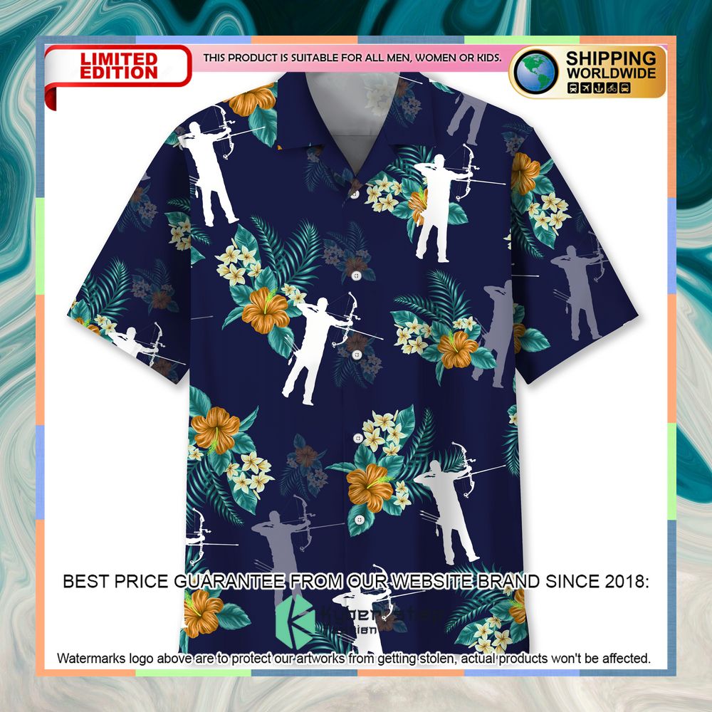 Archery Tropical Hawaiian Shirt 3 Archery Tropical Hawaiian Shirt word3