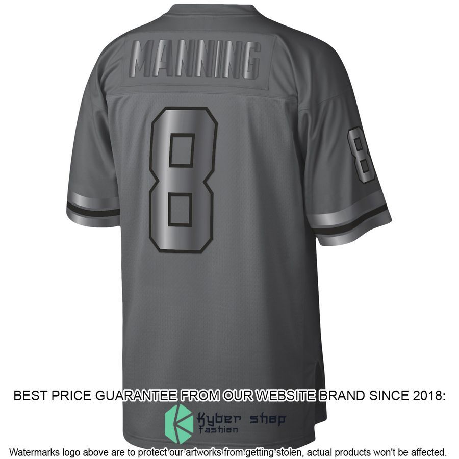 Archie Manning New Orleans Saints Mitchell & Ness 1979 Retired Metal Legacy Charcoal Football Jersey 3 Archie Manning New Orleans Saints Mitchell & Ness 1979 Retired Metal Legacy Charcoal Football Jersey word1