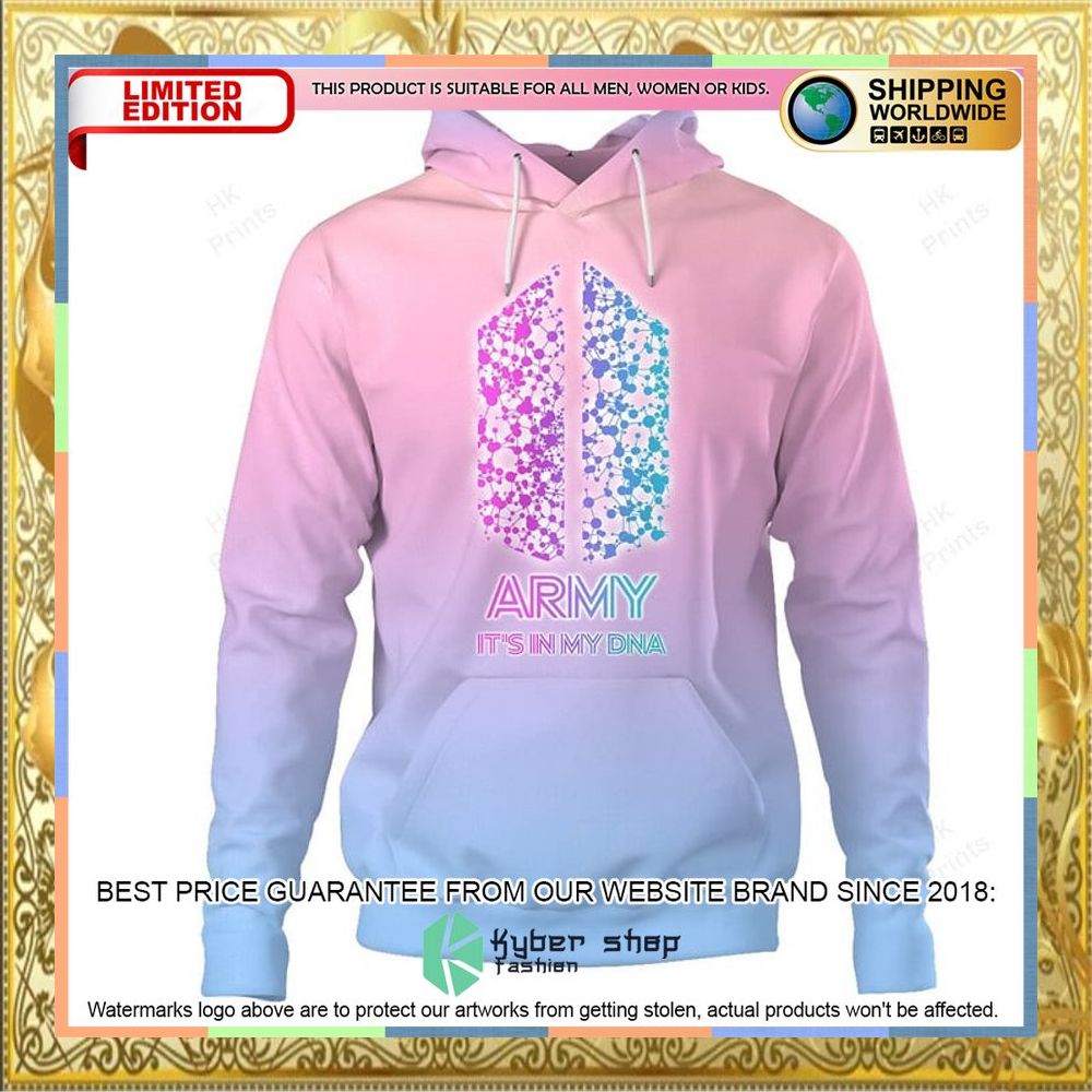 Army It's in my DNA 3D Hoodie 5 Army It's in my DNA 3D Hoodie word3
