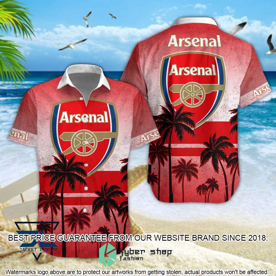 Arsenal F.C. Hawaiian Shirt, Shorts