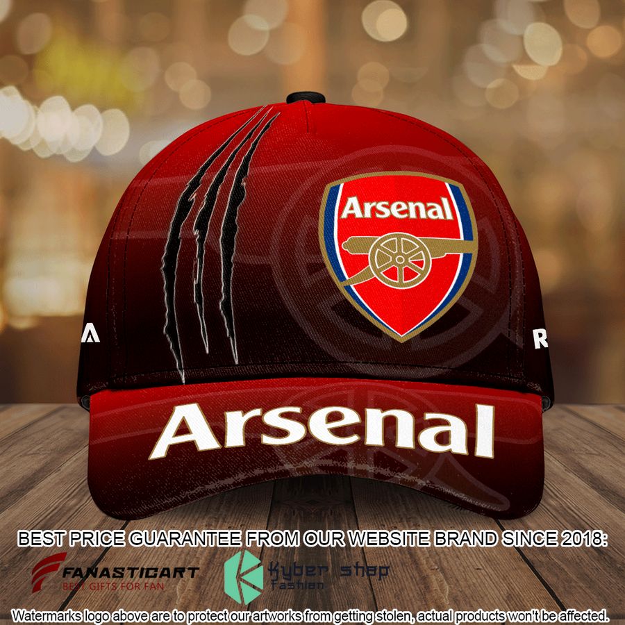 Arsenal FC red Classic Cap word2