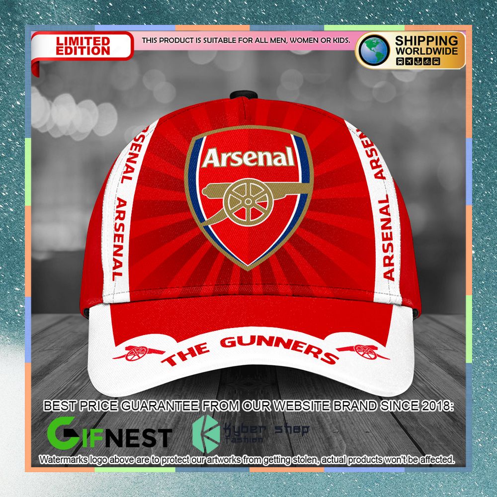 Arsenal FC The Gunners Cap 5 Arsenal FC The Gunners Cap word3