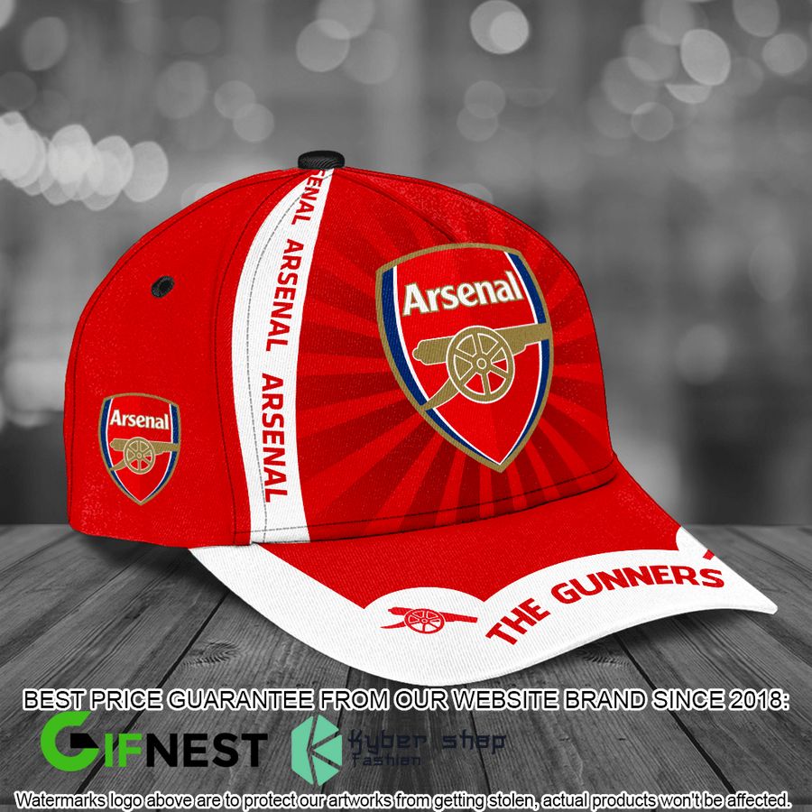 Arsenal FC The Gunners Cap 3 Arsenal FC The Gunners Cap word3