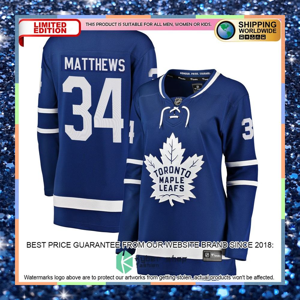 Auston Matthews Toronto Maple Leafs Women's Home Royal Hockey Jersey 6 Auston Matthews Toronto Maple Leafs Women's Home Royal Hockey Jersey word3