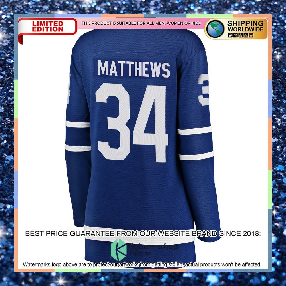 Auston Matthews Toronto Maple Leafs Women's Home Royal Hockey Jersey 8 Auston Matthews Toronto Maple Leafs Women's Home Royal Hockey Jersey word3