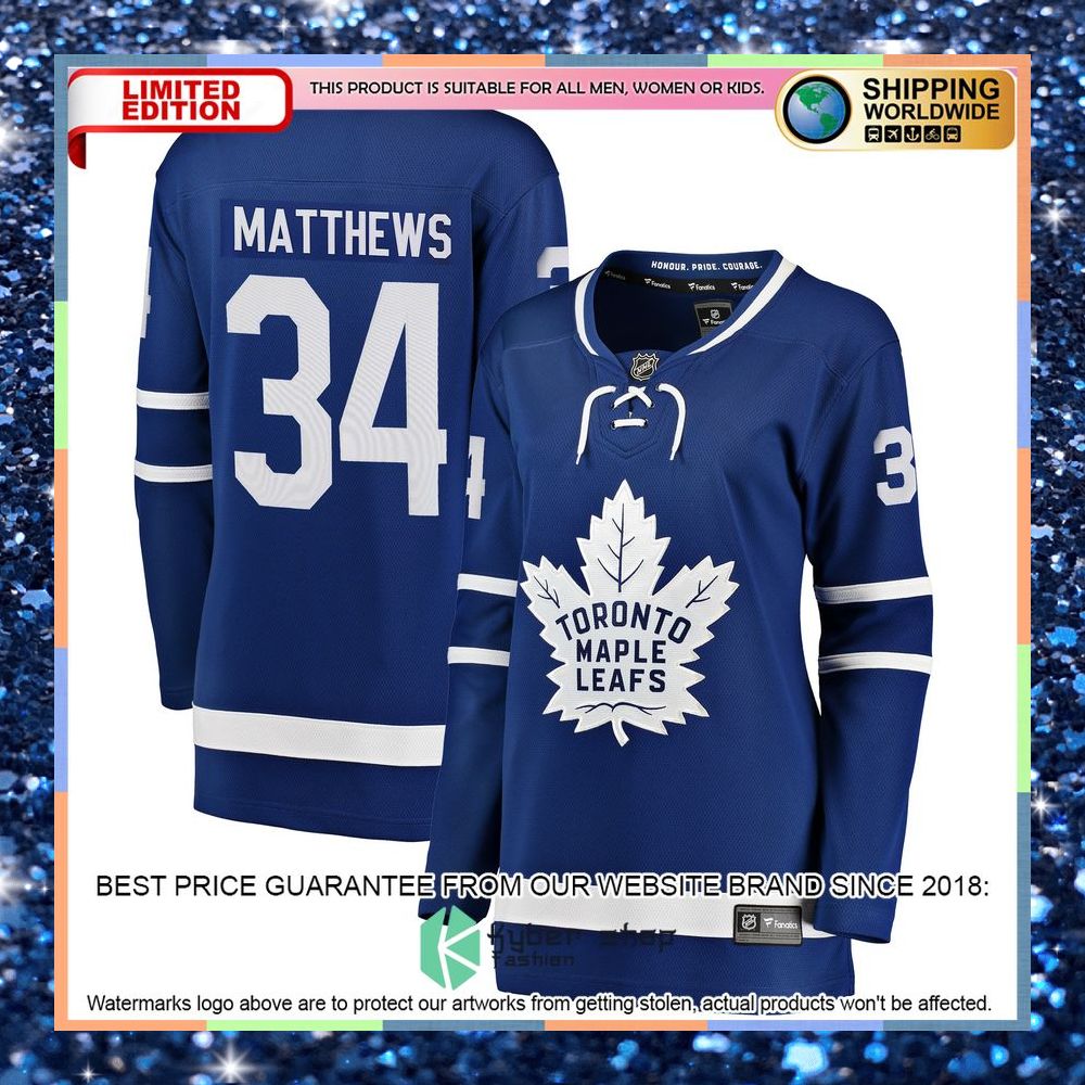 Auston Matthews Toronto Maple Leafs Women's Home Royal Hockey Jersey 9 Auston Matthews Toronto Maple Leafs Women's Home Royal Hockey Jersey word3
