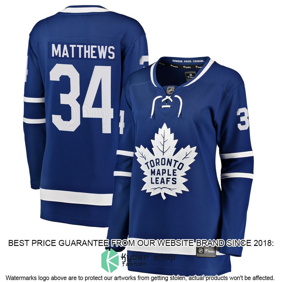 Auston Matthews Toronto Maple Leafs Women's Home Royal Hockey Jersey 4 Auston Matthews Toronto Maple Leafs Women's Home Royal Hockey Jersey word3