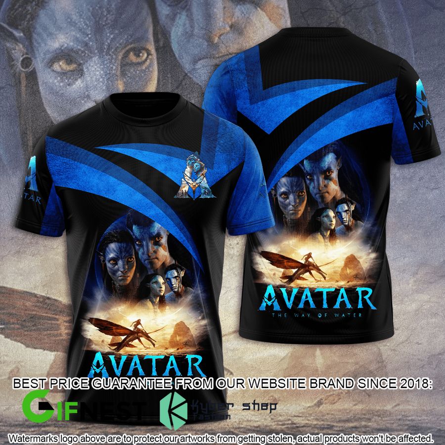 Avatar The Way of Water 3D Hoodie, T-shirt