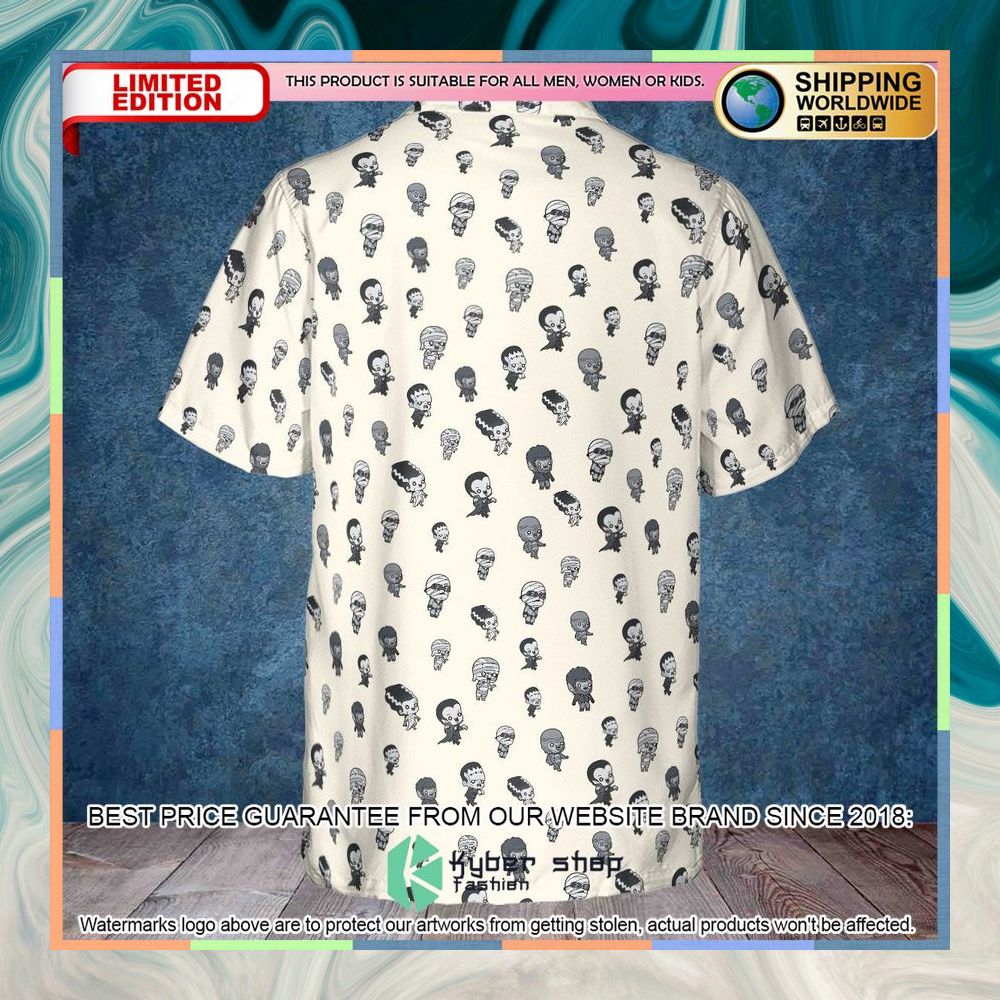 Baby Monsters Pattern Hawaiian Shirt 3 Baby Monsters Pattern Hawaiian Shirt word3