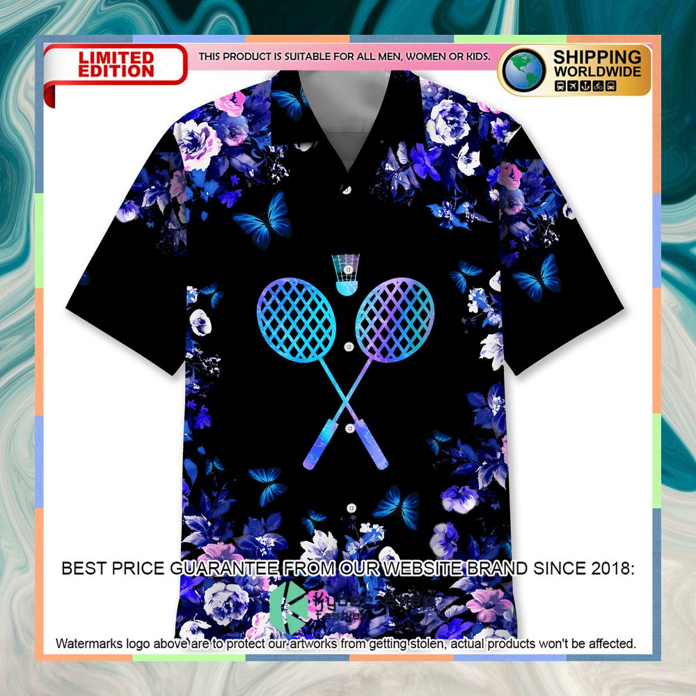 Badminton Nature Hawaiian Shirt 3 Badminton Nature Hawaiian Shirt word3
