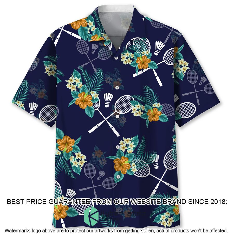 Badminton Tropical Hawaiian Shirt