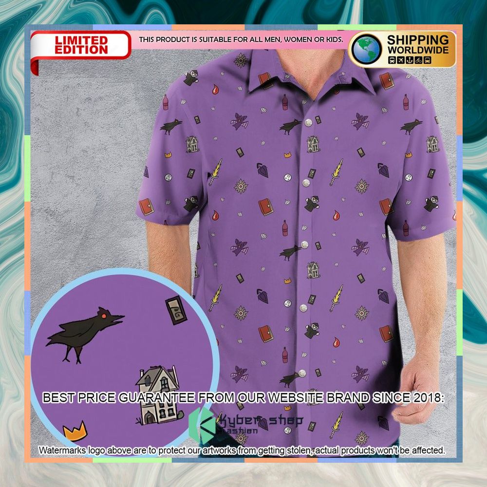 Barovia Dungeons and Dragons Pattern Hawaiian Shirt 5 Barovia Dungeons and Dragons Pattern Hawaiian Shirt word3