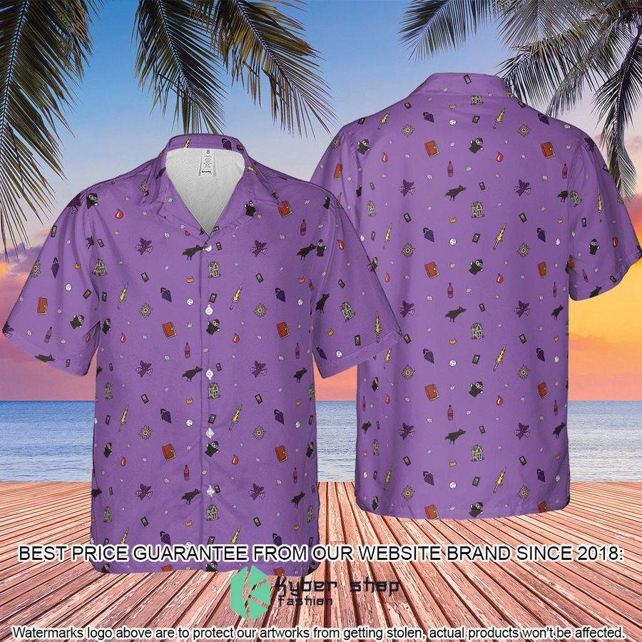 Barovia Dungeons and Dragons Pattern Hawaiian Shirt 4 Barovia Dungeons and Dragons Pattern Hawaiian Shirt word3