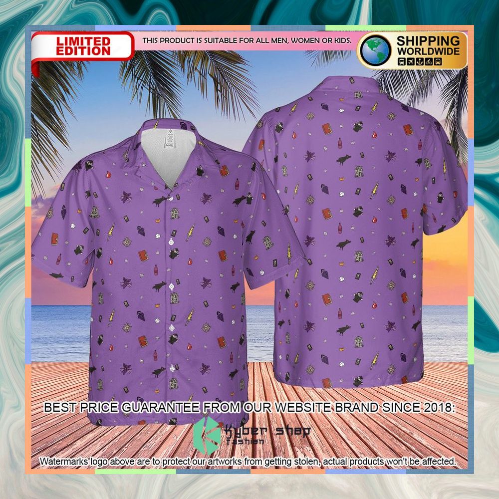 Barovia Dungeons and Dragons Pattern Hawaiian Shirt 8 Barovia Dungeons and Dragons Pattern Hawaiian Shirt word3