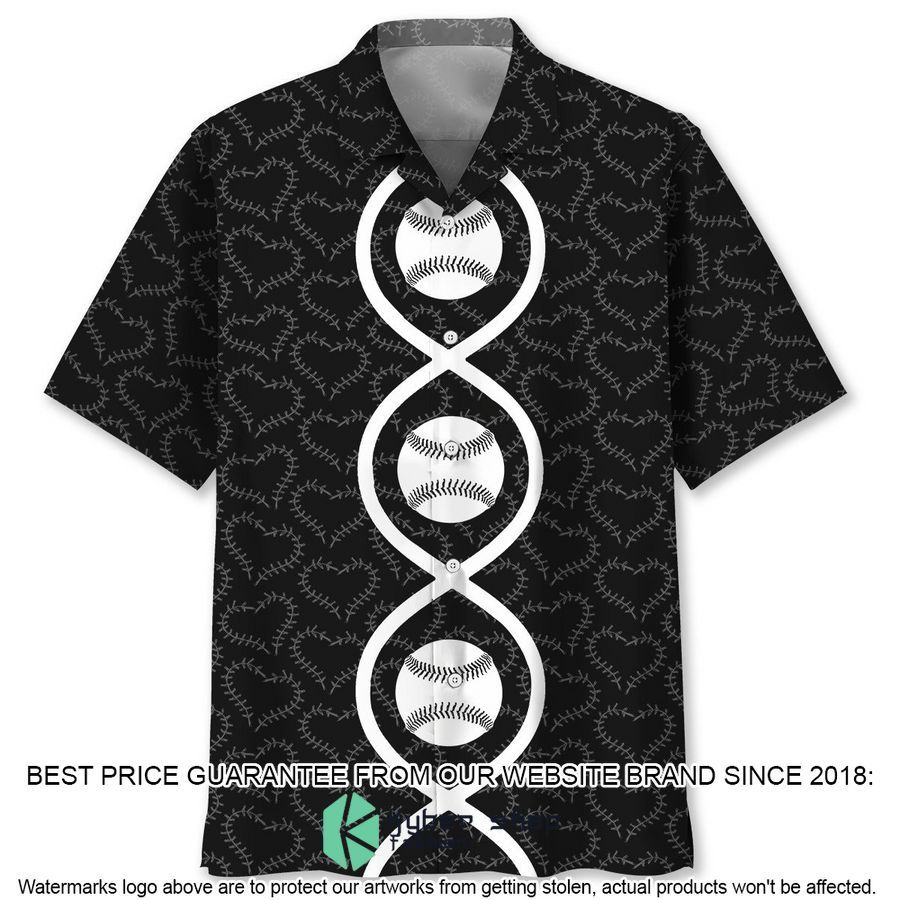 Baseball Dna Hawaiian Shirt