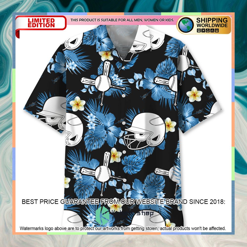 Baseball Nature Flowers Hawaiian Shirt 3 Baseball Nature Flowers Hawaiian Shirt word3