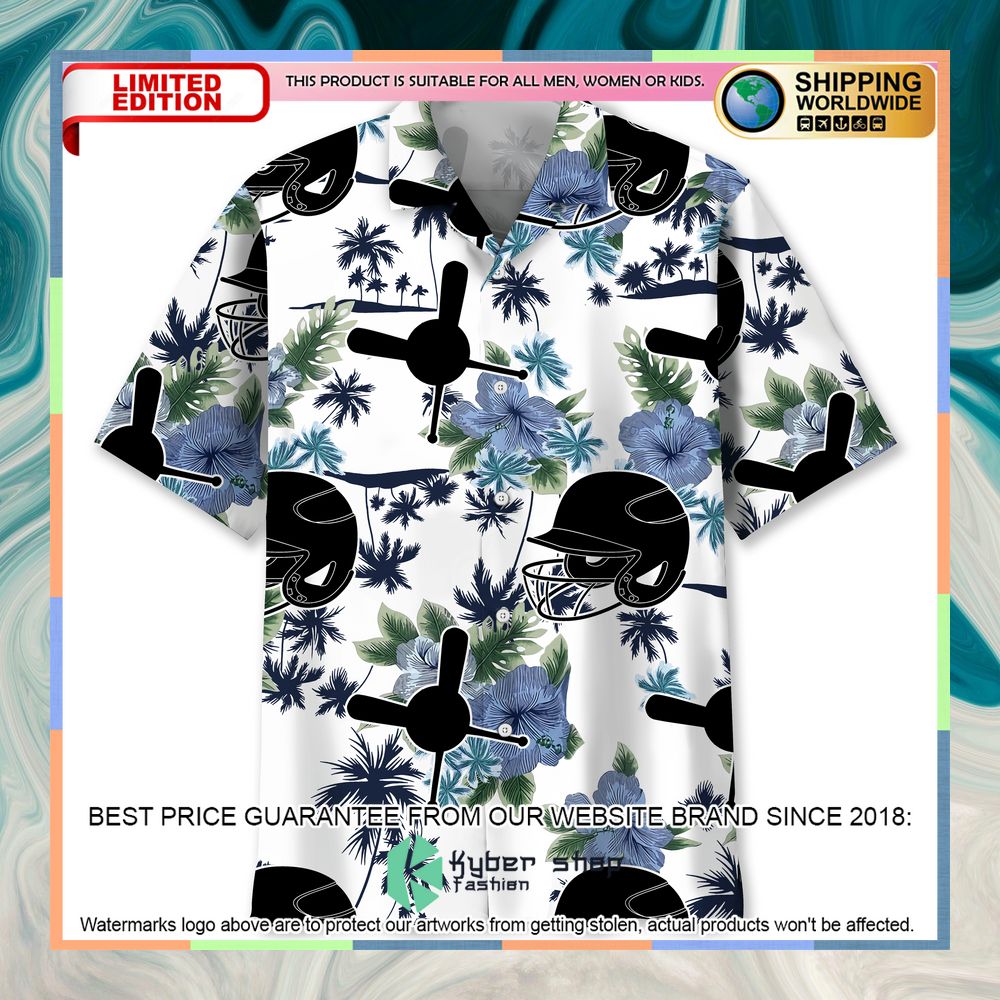 Baseball White Nature Hawaiian Shirt 3 Baseball White Nature Hawaiian Shirt word2