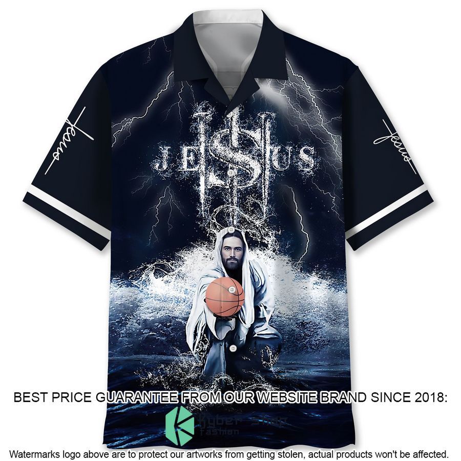 Basketball Jesus Hawaiian Shirt
