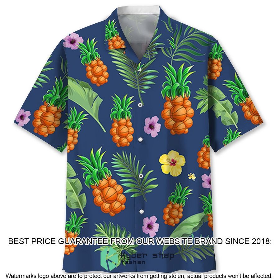 Basketball Pineapple Hawaiian Shirt
