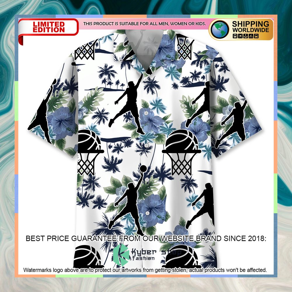 Basketball White Nature Hawaiian Shirt 3 Basketball White Nature Hawaiian Shirt word1