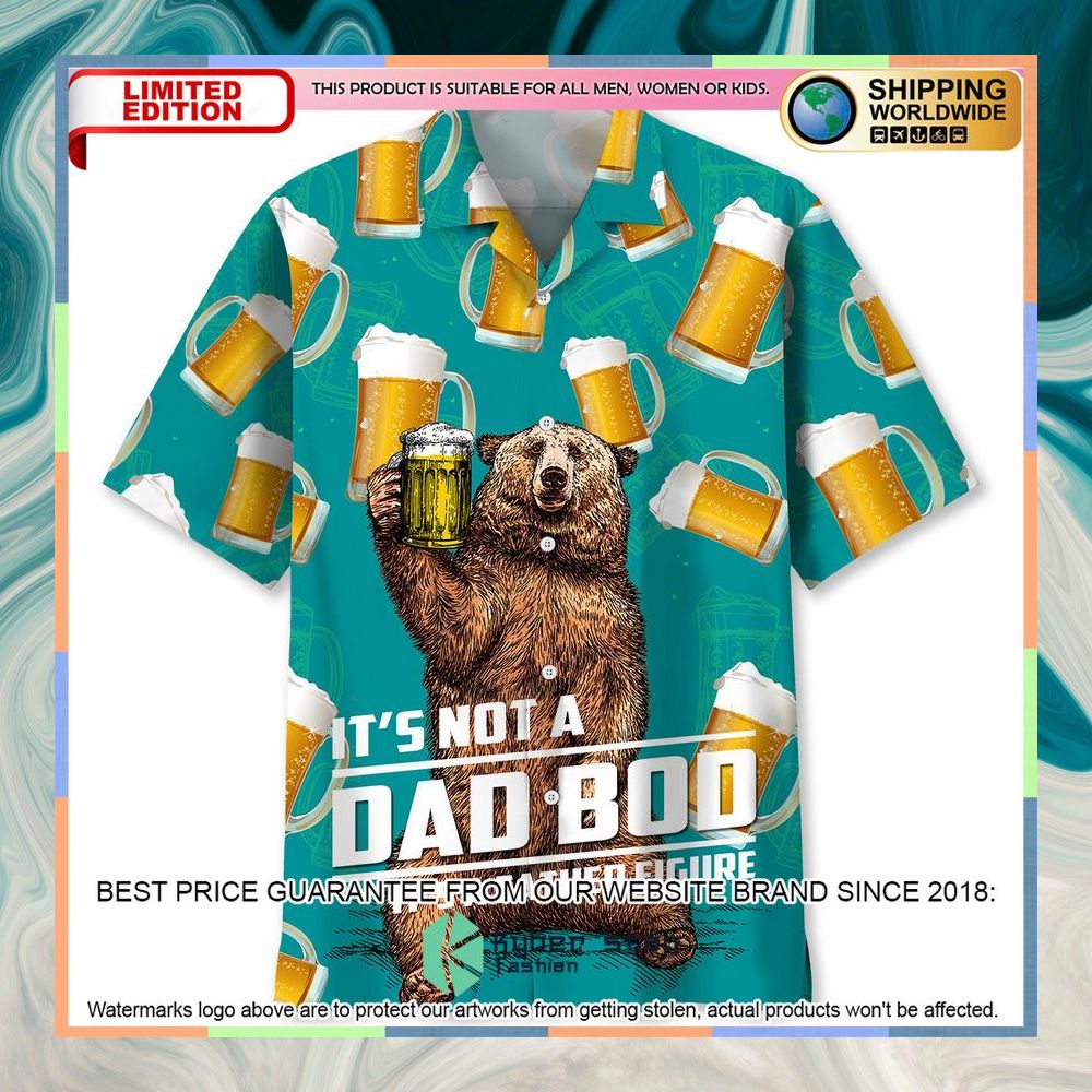 Beer Dad Bod Hawaiian Shirt 3 Beer Dad Bod Hawaiian Shirt word1