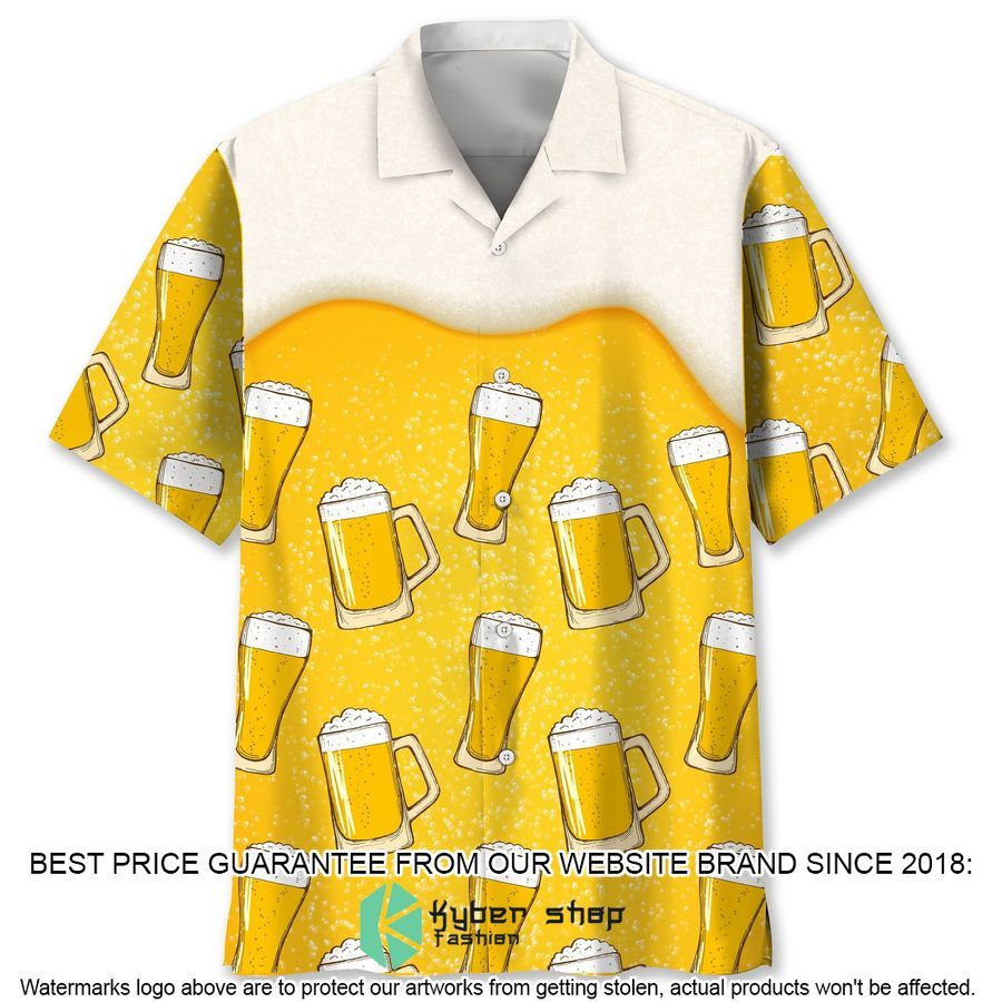 Beer Hawaiian Shirt word3