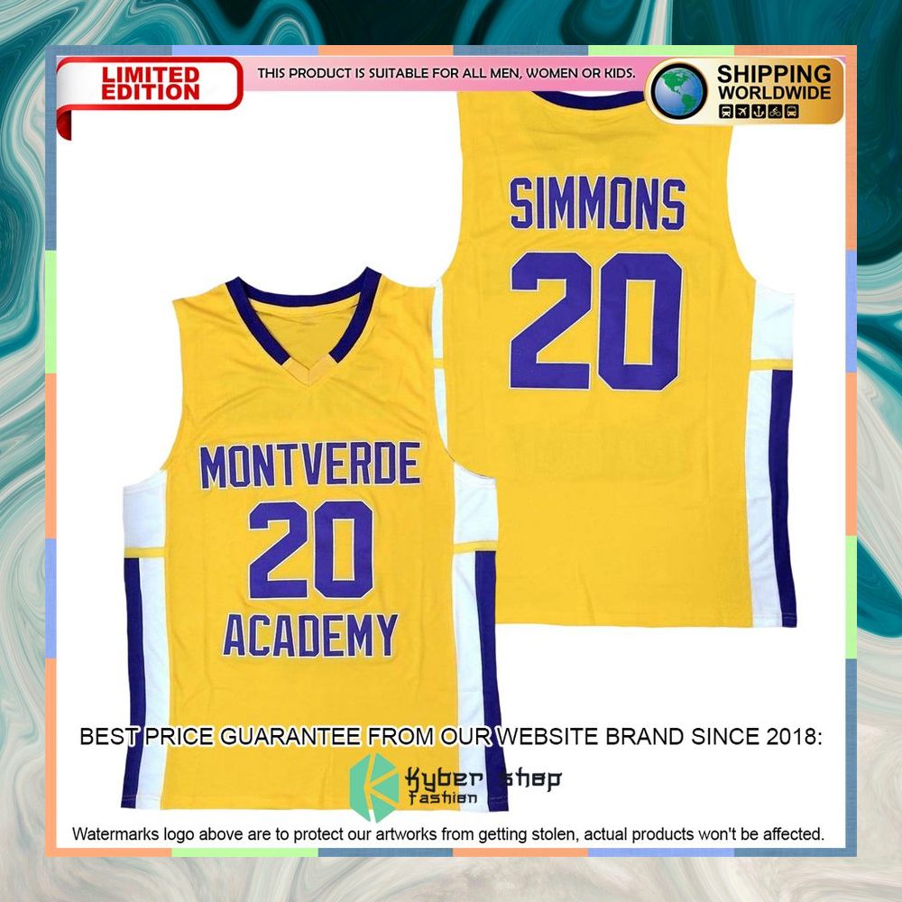 Ben Simmons Montverde High School Basketball Jersey 4 Ben Simmons Montverde High School Basketball Jersey word3