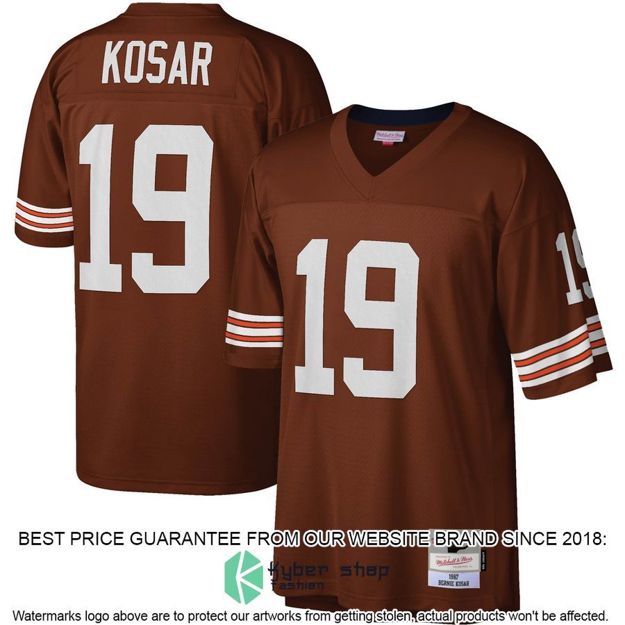 Bernie Kosar Cleveland Browns Mitchell & Ness Legacy Replica Brown Football Jersey