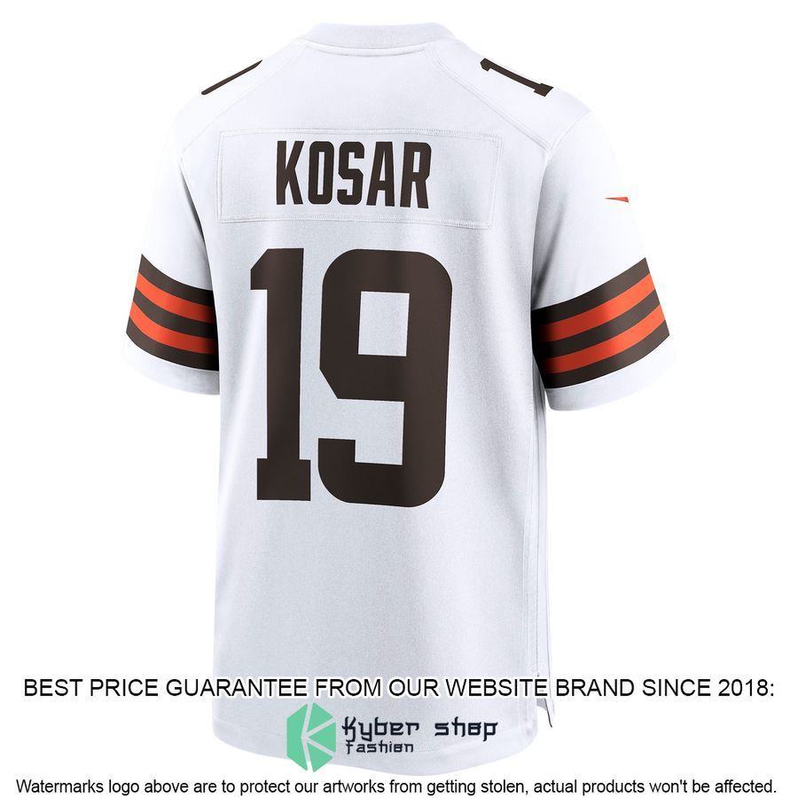 Bernie Kosar Cleveland Browns Retired White Football Jersey 3 Bernie Kosar Cleveland Browns Retired White Football Jersey word3