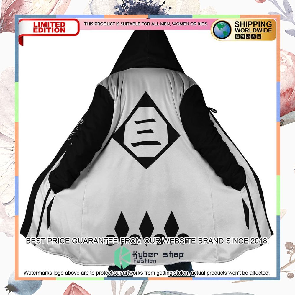 Bleach Gotei Thirteen Gin Ichimaru Captain Hooded Cloak 7 Bleach Gotei Thirteen Gin Ichimaru Captain Hooded Cloak word2