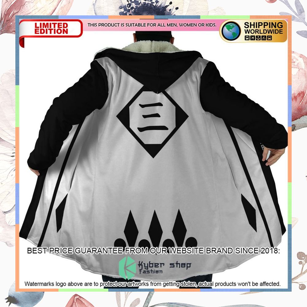 Bleach Gotei Thirteen Gin Ichimaru Captain Hooded Cloak 12 Bleach Gotei Thirteen Gin Ichimaru Captain Hooded Cloak word2