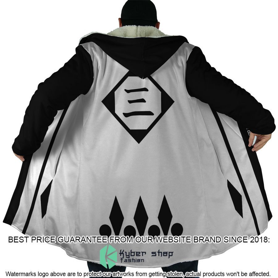 Bleach Gotei Thirteen Gin Ichimaru Captain Hooded Cloak 6 Bleach Gotei Thirteen Gin Ichimaru Captain Hooded Cloak word2