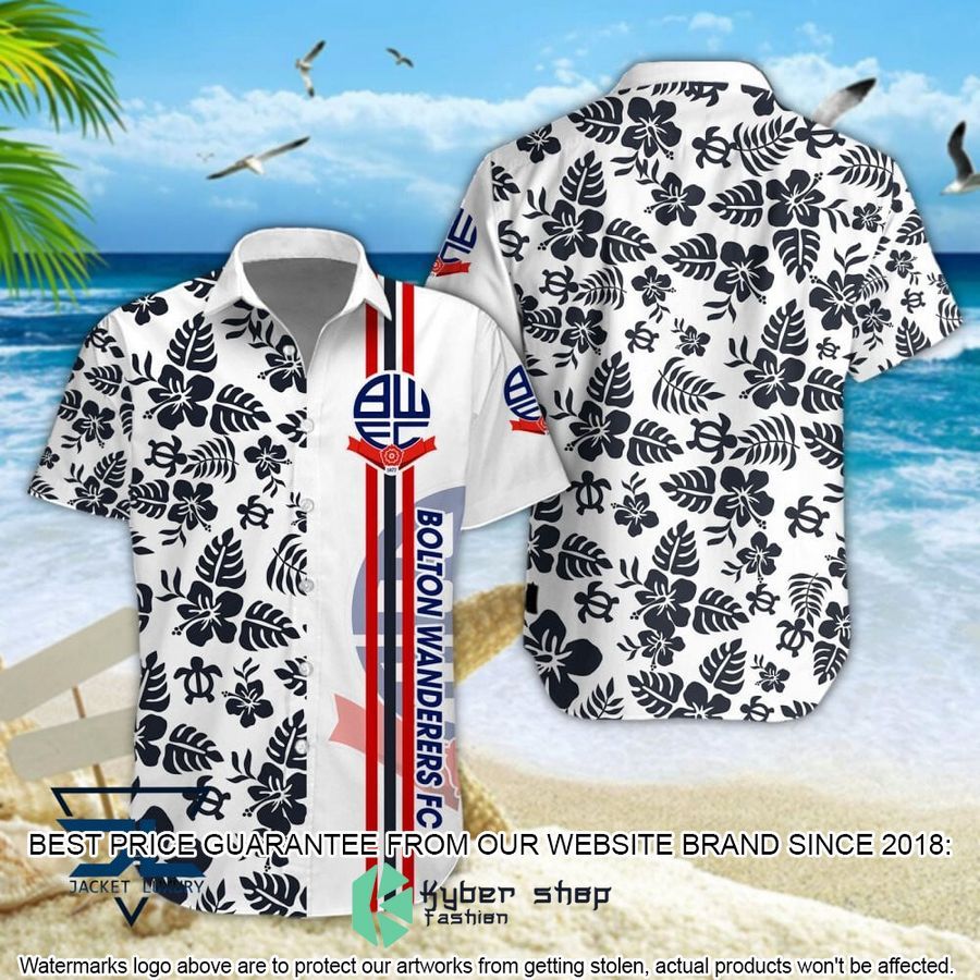 Bolton Wanderers Hawaiian Shirt, Shorts