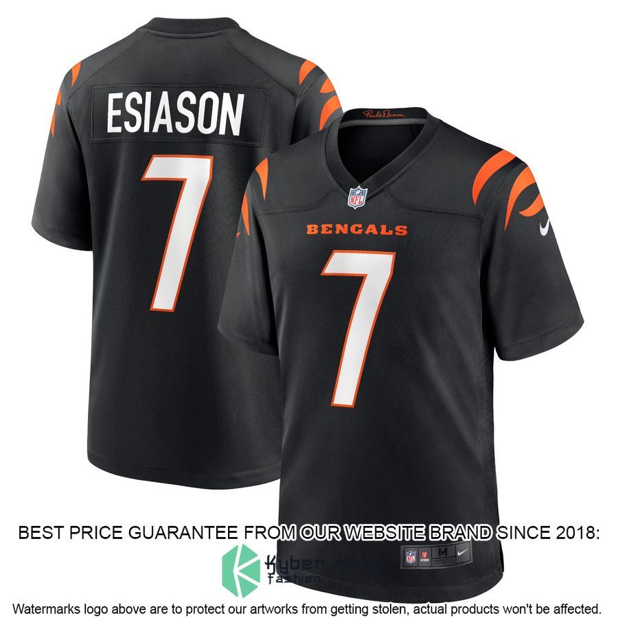 Boomer Esiason Cincinnati Bengals Retired Black Football Jersey 16 Boomer Esiason Cincinnati Bengals Retired Black Football Jersey word2